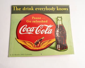 COCA COLA 16-MONTH CALENDAR - 2005