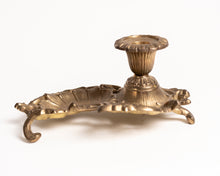 BRASS DESK CANDLE HOLDER - MADE IN INDIA