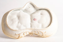 TWO CHERUB TRINKET BOWL WITH PLANTER/VASE - NORLEANS JAPAN