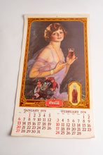 COCA COLA 13-MONTH CALENDAR - 1974