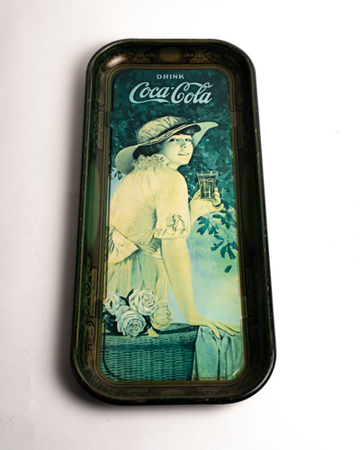 COCA COLA TRAY - WORLD WAR I GIRL - 
