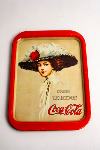 COCA COLA TRAY - DRINK DELICIOUS COCA COLA
