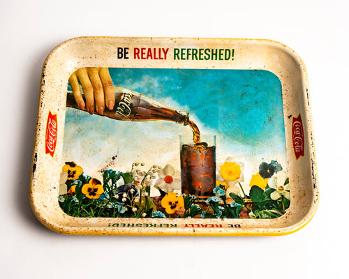 COCA COLA TRAY - BE REALLY REFRESHED