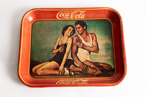 COCA COLA TRAY - TARZAN AND JANE