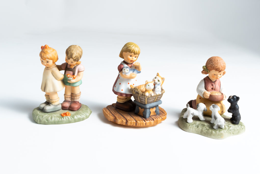 GOEBEL FIGURINES - SET OF THREE