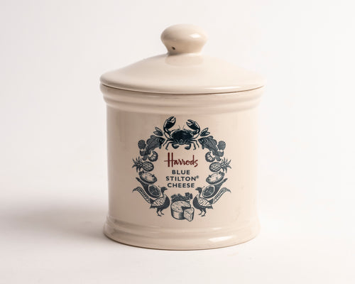 HARRODS CHEESE JAR