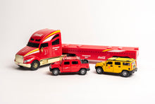 COCA COLA 2003 OFF-ROAD CARRIER FEATURING THE HUMMER H2 - LIGHTS AND SOUNDS