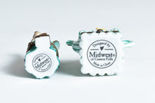 PAIR OF PORCELAIN TRINKET BOXES - MIDWEST OF CANNON FALLS
