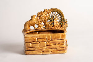 McCOY DOG AND CAT PLANTER