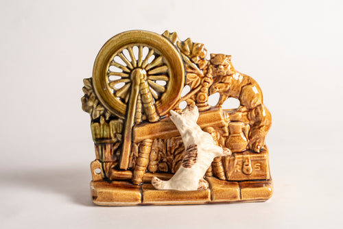 McCOY DOG AND CAT PLANTER