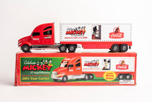 COCA COLA 2004 MICKEY MOUSE 75th ANNIVERSARY TRACTOR & TRAILER