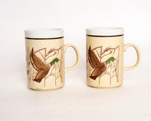 PAIR OF "MALLARD DUCK" COFFEE CUPS