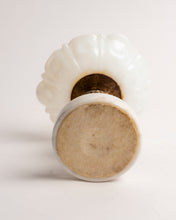 WHITE MILK GLASS PEDESTAL CANDY DISH