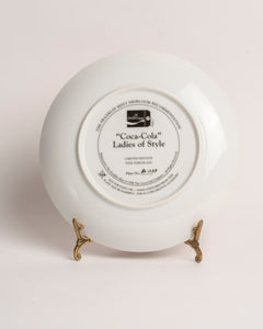 COCA COLA PLATE FROM FRANKLIN MINT - "'COCA-COLA' LADIES OF STYLE"