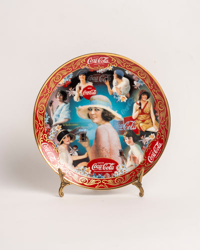 COCA COLA PLATE FROM FRANKLIN MINT - 