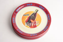 COCA COLA PLATES - SET OF 6 BY GIBSON CLASSIC