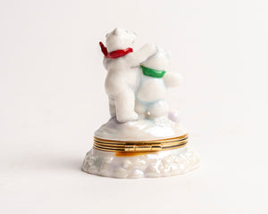 COCA COLA POLAR BEAR BOX BY FRINKLIN MINT