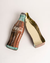 COCA COLA BOTTLE CONTOURED TIN BOX