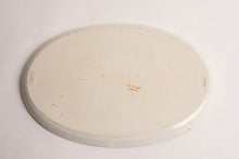 OVAL PORCELAIN FLORAL VANITY/DRESSER TRAY