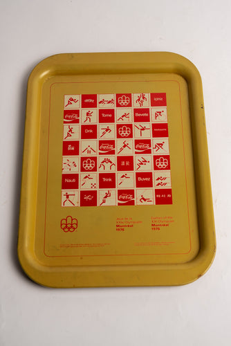 COCA COLA TRAY (CANADIAN) - 1976 MONTREL OLYMPICS