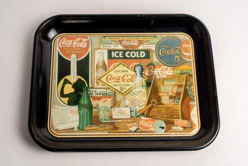 COCA COLA TRAY - THROUGH ALL THE YEARS SINCE 1886