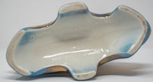 VINTAGE JIM BEAM GOLD & BLUE WHISKEY DECANTER