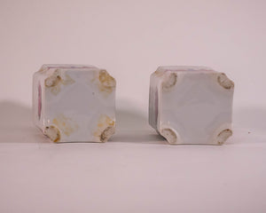 PARISIENNE PORCELAIN PERFUME BOTTLES VANITY SET