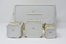 PORCELAIN DRESSER VANITY SET - 4 PIECES